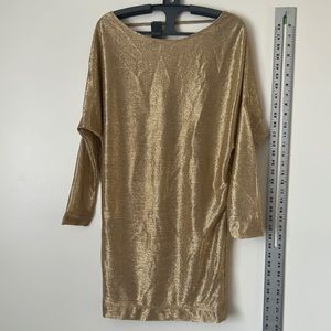 👑Hotel Particulier Gold Dress